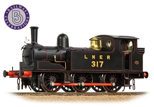 (image for) 31-066 NER E (J71) Tank 317 LNER Lined Black